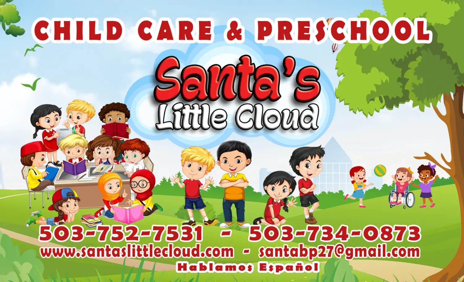 Immersion School promotional graphic